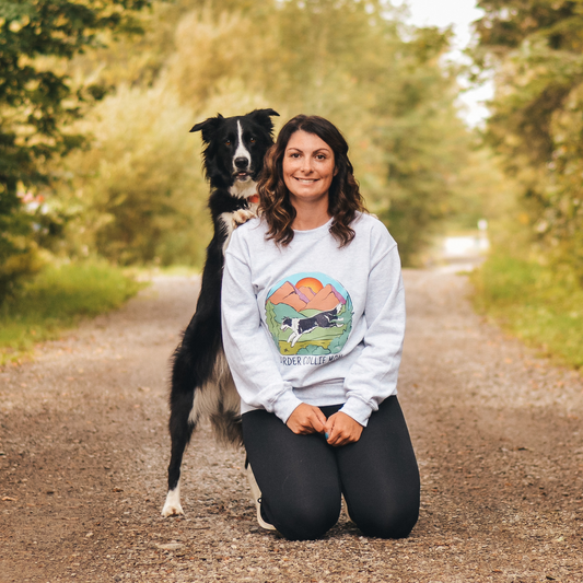 Border Collie Mom Crewneck